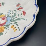 Round dish shape daisy Pattern Floral pattern in Italian ceramic – MMF17