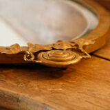 Art Nouveau beveled mirror