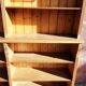 Pine bookcase (251 x 49 x height 288 cm)