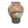 Vintage porcelain vase in the style of Imari by Petrus Regout Maastricht.