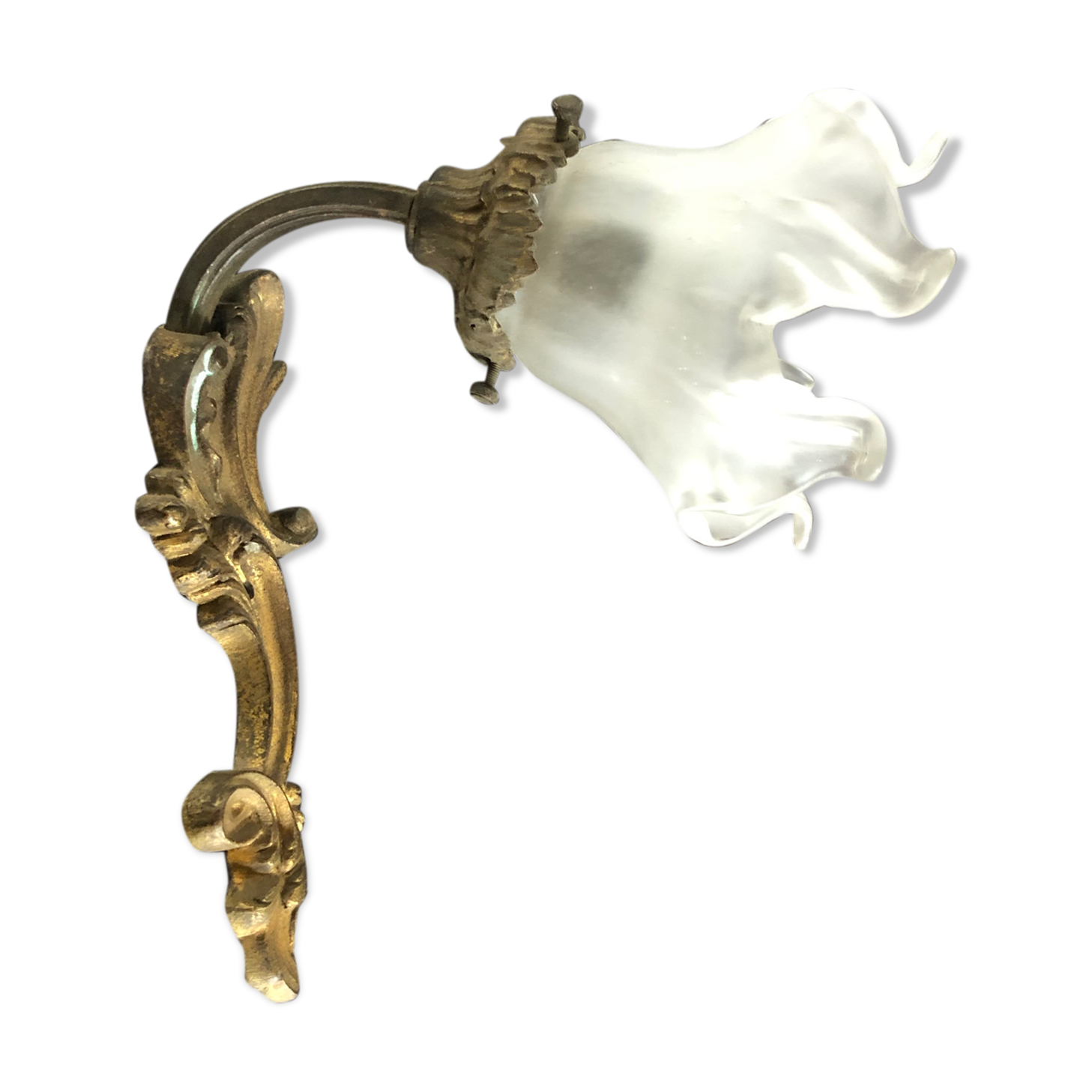 Antique art deco wall lamp