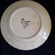 Old HB QUIMPER Plate Earthenware Geometric Rosette Decoration