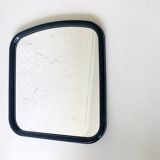 Vintage mirror with black plastic frame, 1970s