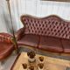 Chesterfield upholstered living room