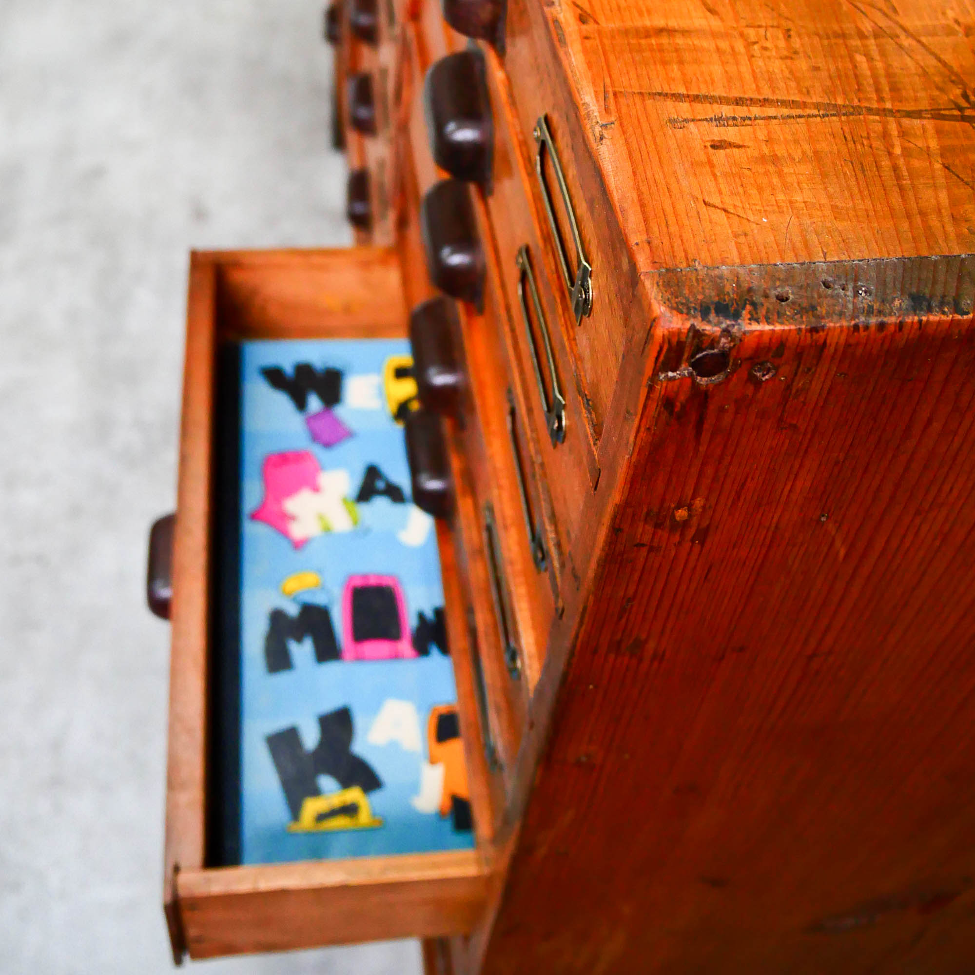 32-drawer trade cabinet