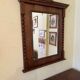 Spanish Style Oak Colonial Dressing Set, Set of 3