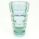 Art Deco vase, alexandrite glass, design by J. Hoffmann, Moser, Czechoslovakia, 1930s