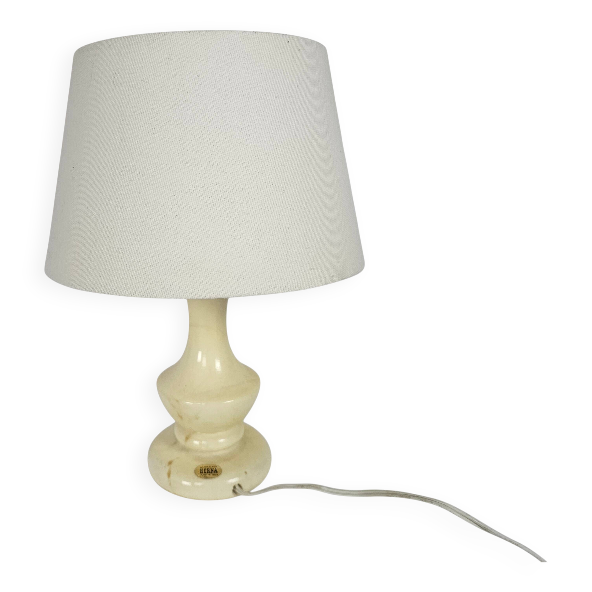 Herna - Lamp Herna Alabastros - Alabaster Spain - 1950-1974
