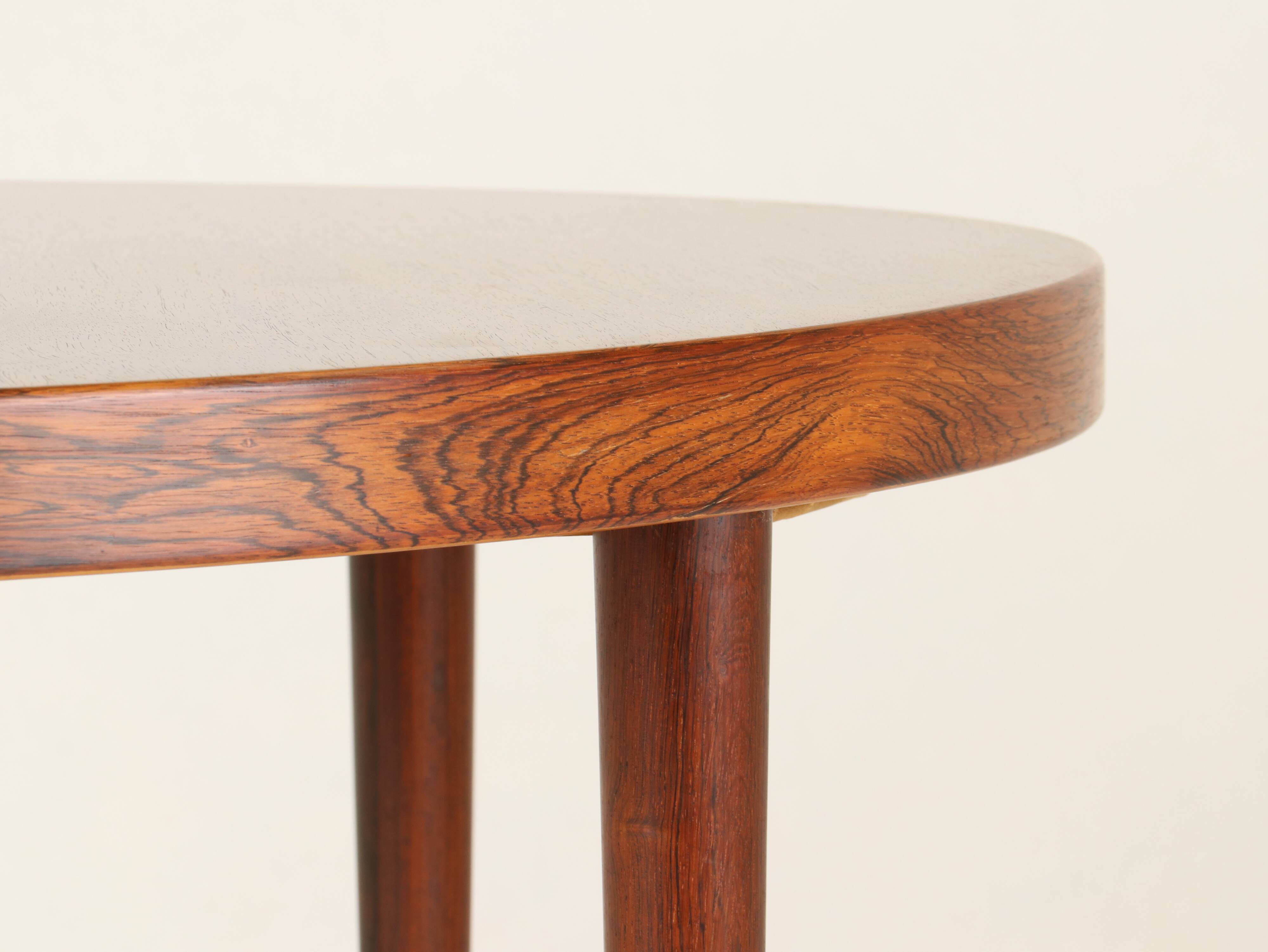 Extendable Rosewood Dining Table Model 56 by Villy Schou Andersen, Denmark, 1960s