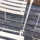 Lot 6 chairs folding garden square