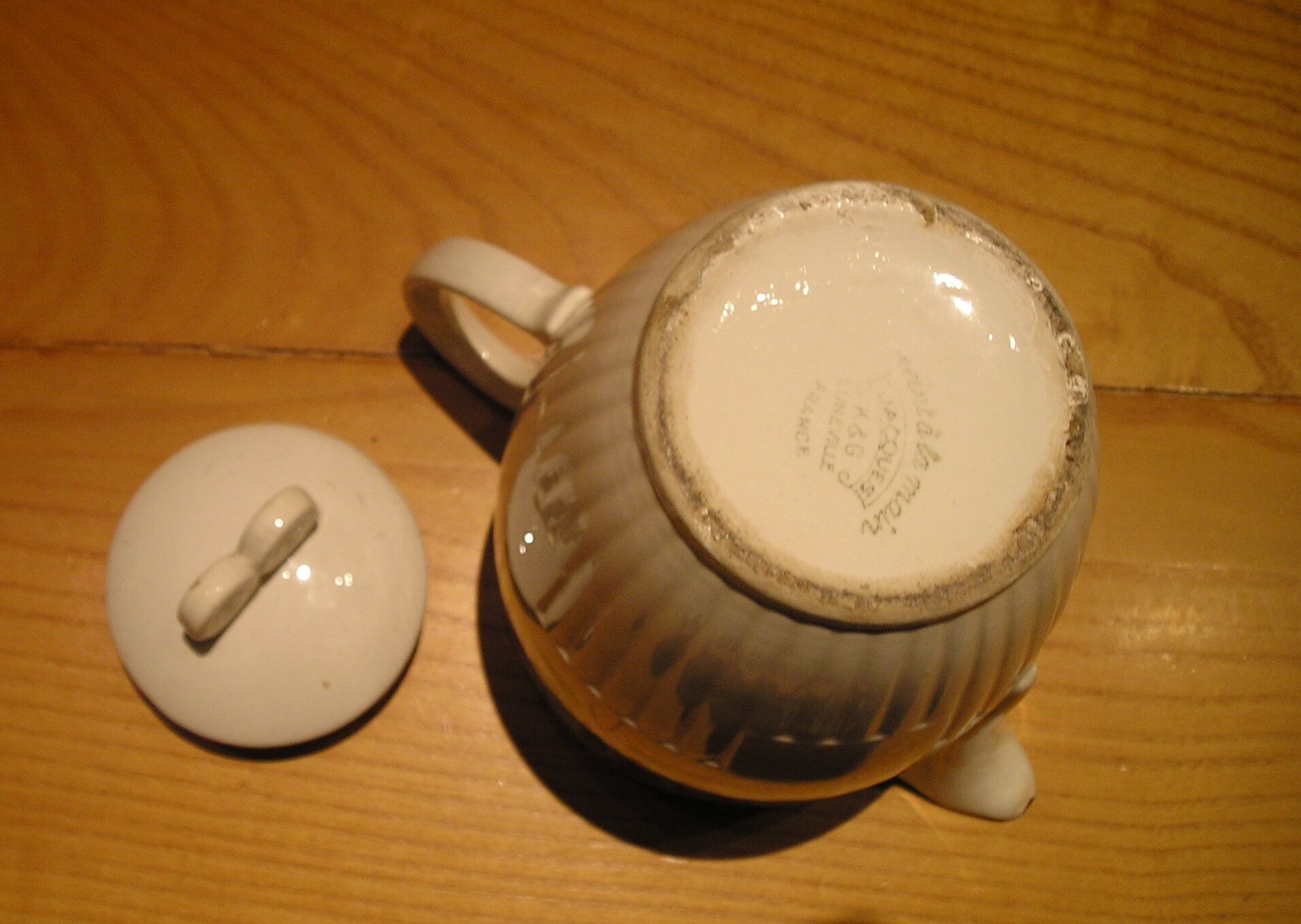 Coffee maker in faience Lunéville model Jacques