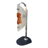 Lampe nef design italien 1970