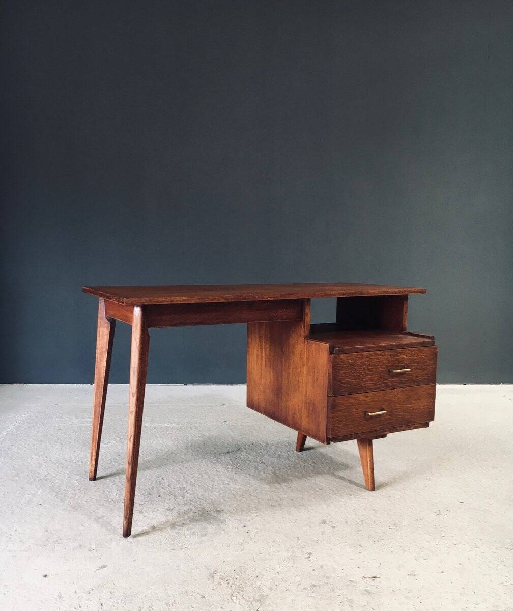 Modernist Reconstruction Writing Desk, France, 1950s