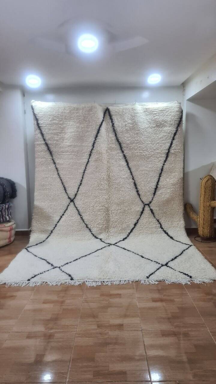 Handmade Berber wool rug 300X200 cm