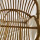 Paire de fauteuils corbeille en rotin