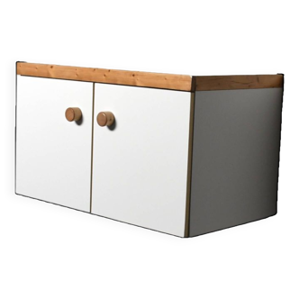 Wall Mounted 'Les Arcs’ Cabinet / Sideboard , France, 1970s