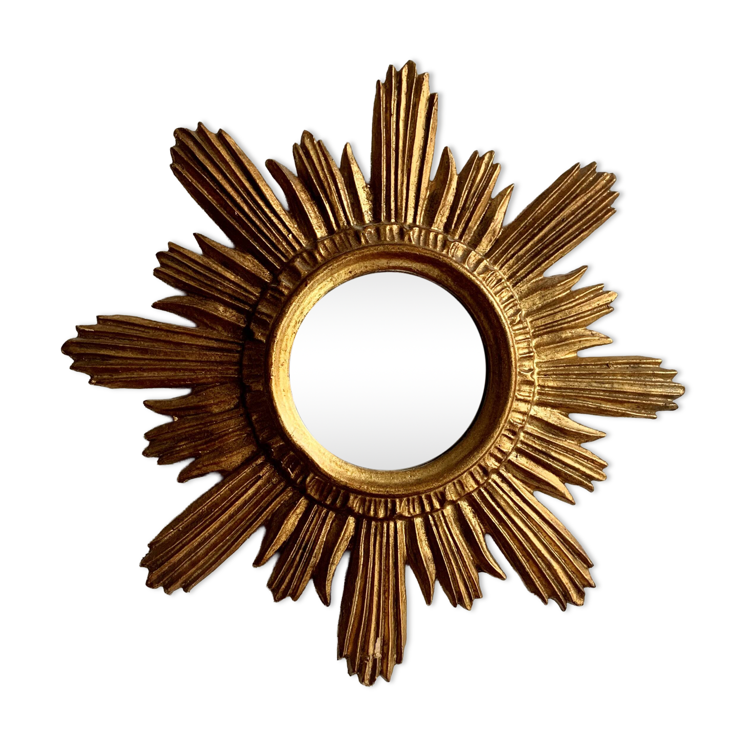 Vintage sun mirror 47x 47cm