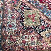 Old carpet Kirman late 270x380 cm