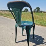 Lot de 8 chaises Multipl's années 50 par Joseph Mathieu