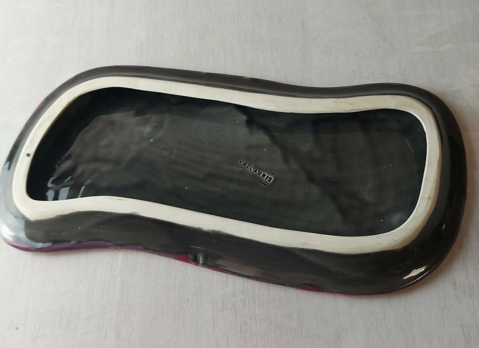 Table mat, ceramics from Vallauris, vintage