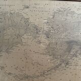 Planisphere of the naval hydrographic service