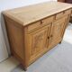 Solid oak Parisian sideboard