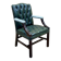Fauteuil Chesterfield anglais des années 70