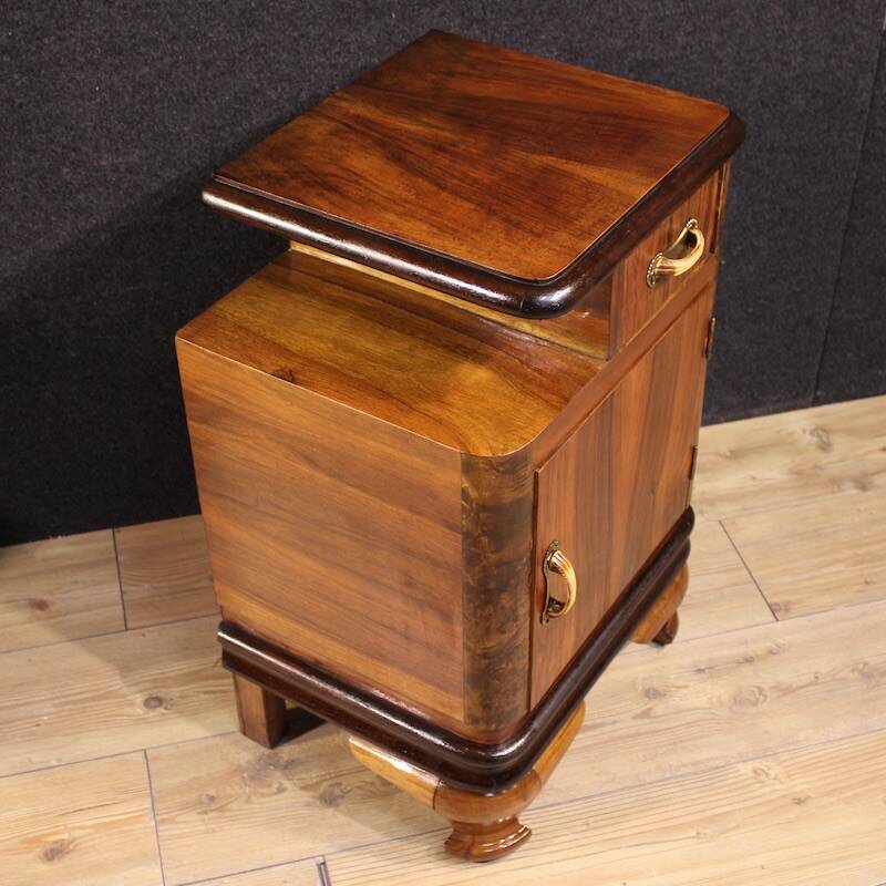 Pair of 20th-century Italian bedside tables
