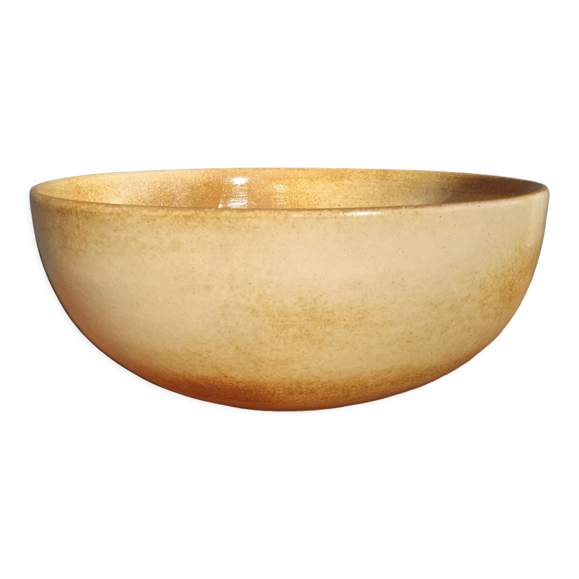 Stoneware salad bowl