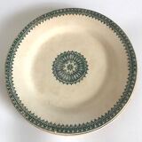 Old flat plates Creil Montereau