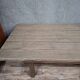 Large farmhouse table in solid wood, from the 19th century.