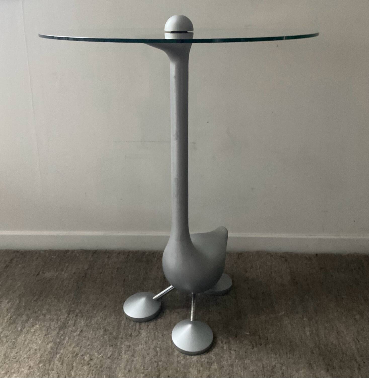 Zanotta “Sirfo” coffee table designed by Alessandro Mendini from the 80s