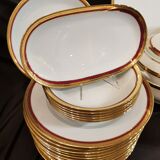 Limoges porcelain table service 44 pieces