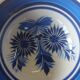 Antique art earthenware ear bowl