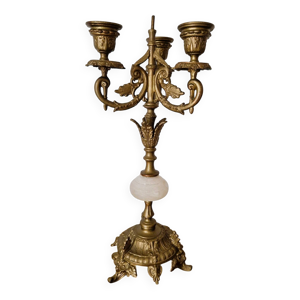 Chandelier 3 branches - bronze