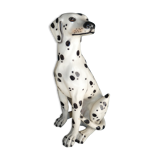 Dalmatian dog life size ceramic italian work circa 1970