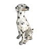 Dalmatian dog life size ceramic italian work circa 1970