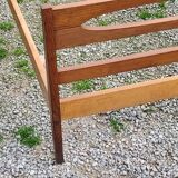 Vintage 50s oak daybed