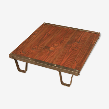 Industrial coffee table, SNCF palette