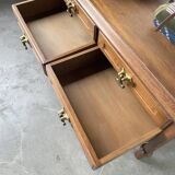 Guillerme and Chambron oak chest of drawers
