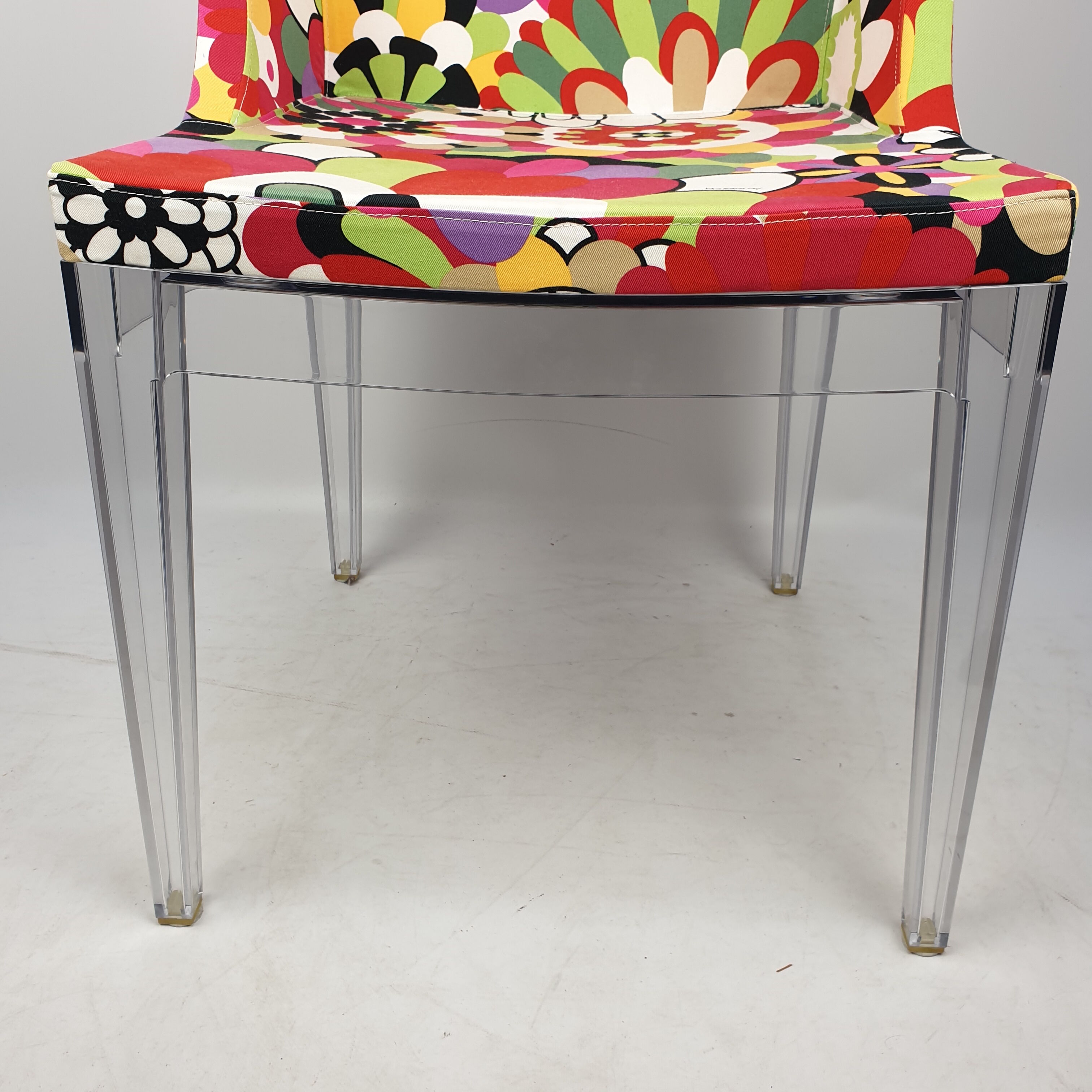 Kartell Mademoiselle Missoni chair by Philippe Starck for Kartell, 2000