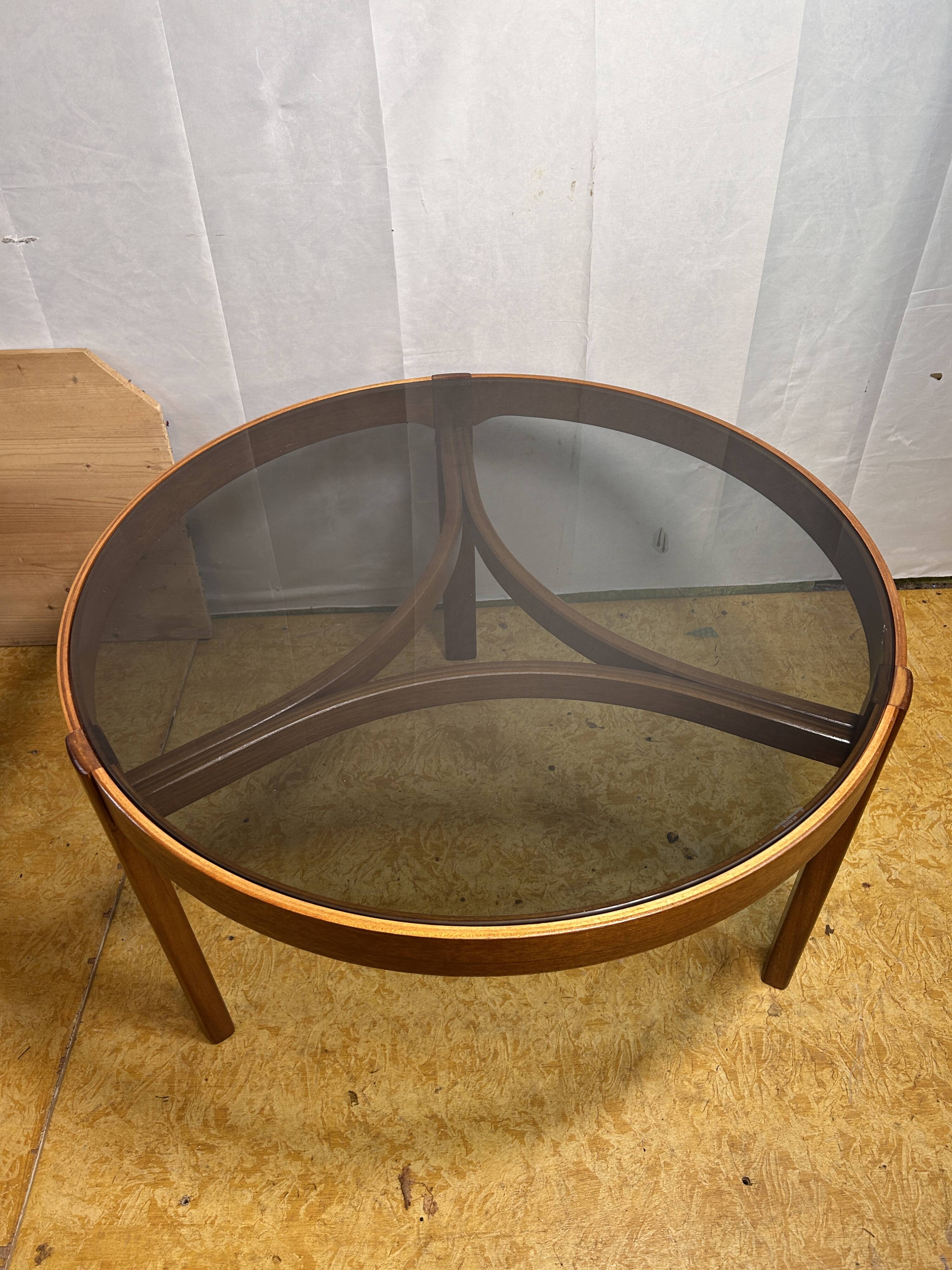 Mid century retro vintage teak trinity coffee table by nathan 1960