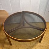 Mid century retro vintage teak trinity coffee table by nathan 1960