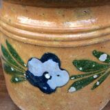 French pottery pitcher