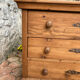 Antique pine chest of drawers