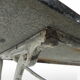 XL Garden table made in Paris, bistro table with granite top