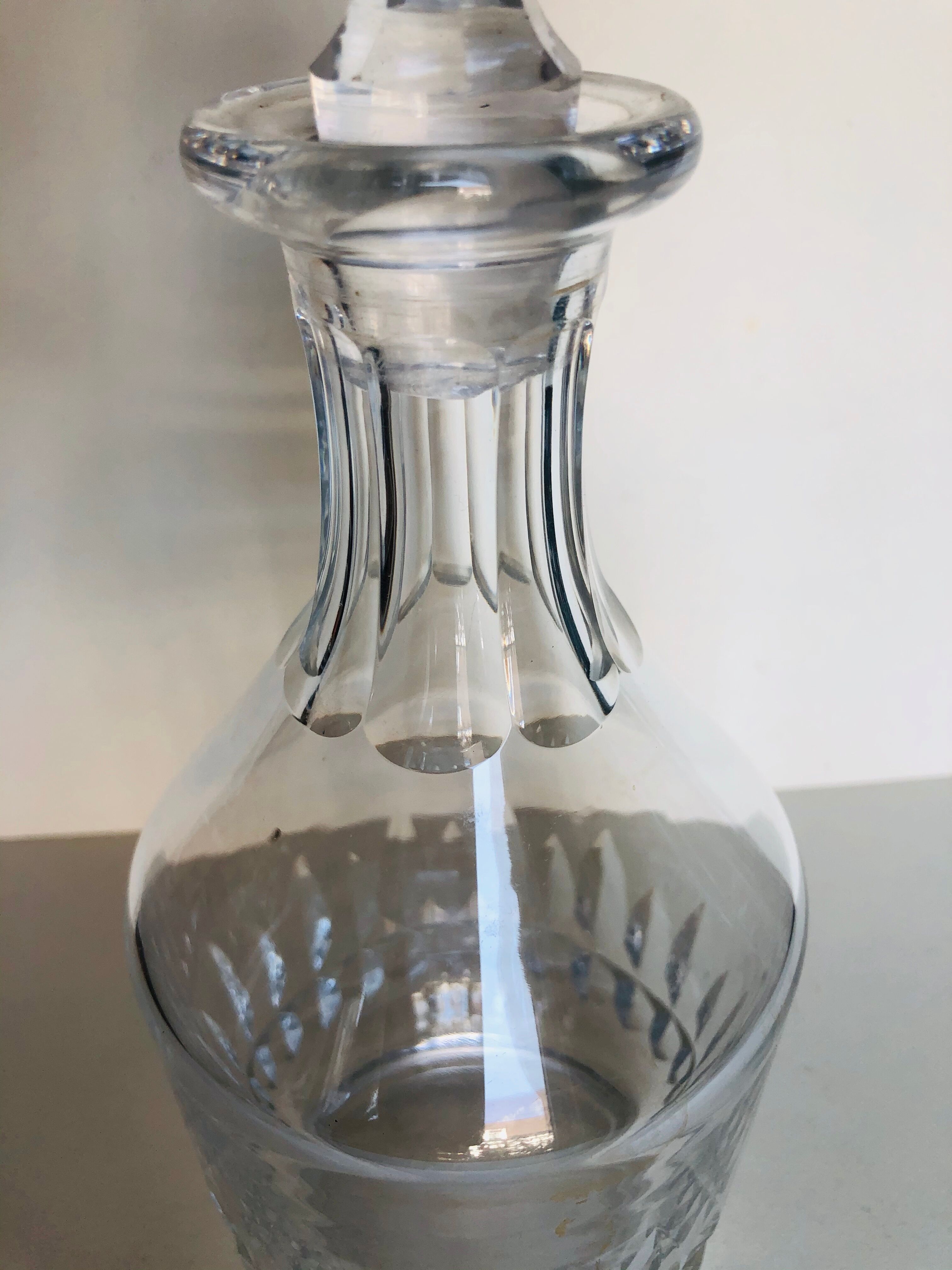 Carafe en cristal de Baccarat