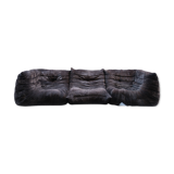 Togo in brown velvet by Michel Ducaroy for Ligne Roset 70s