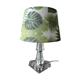 Lamp Art Deco glass and brass 40 years