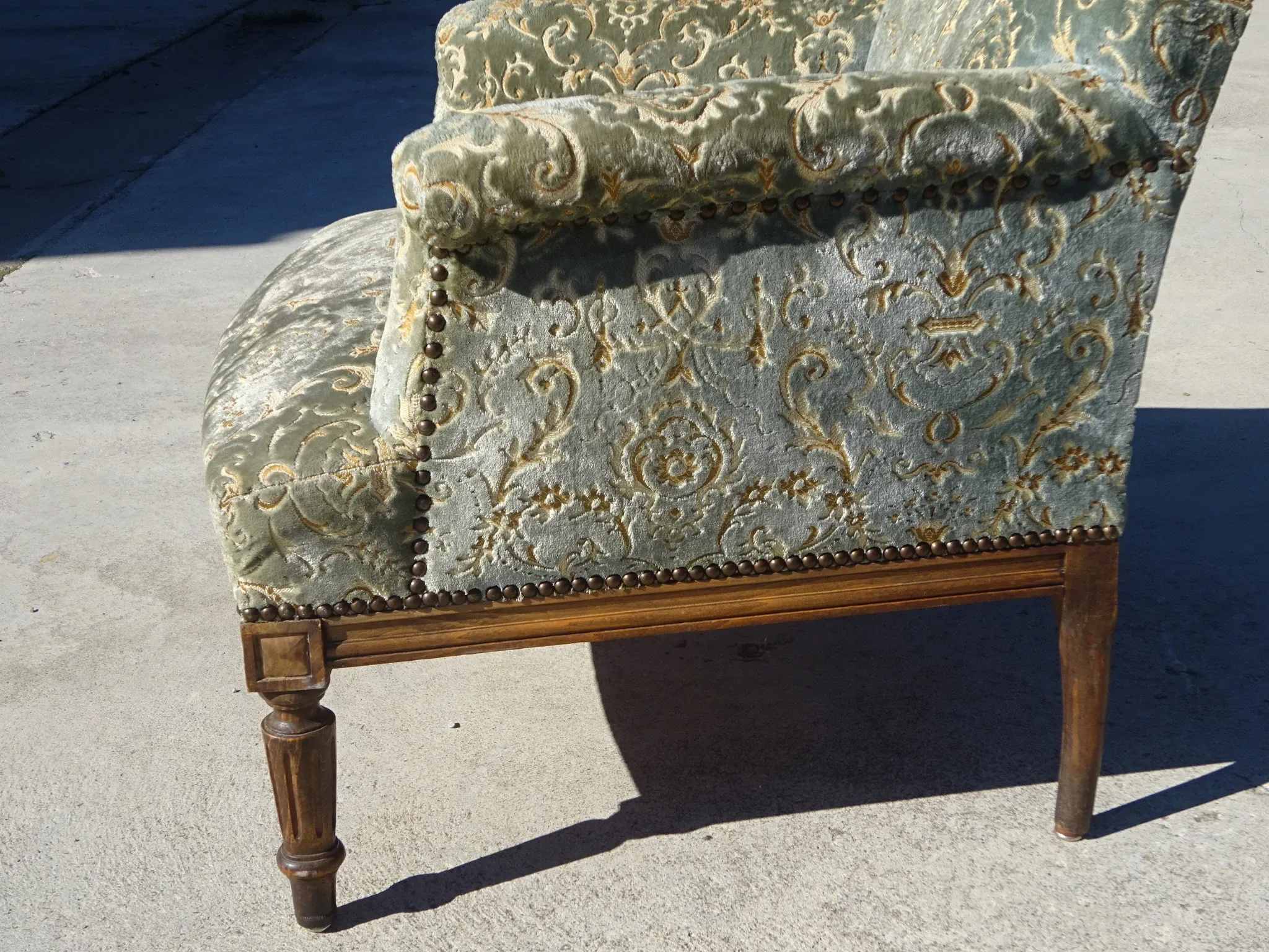 Napoleon III style armchair
